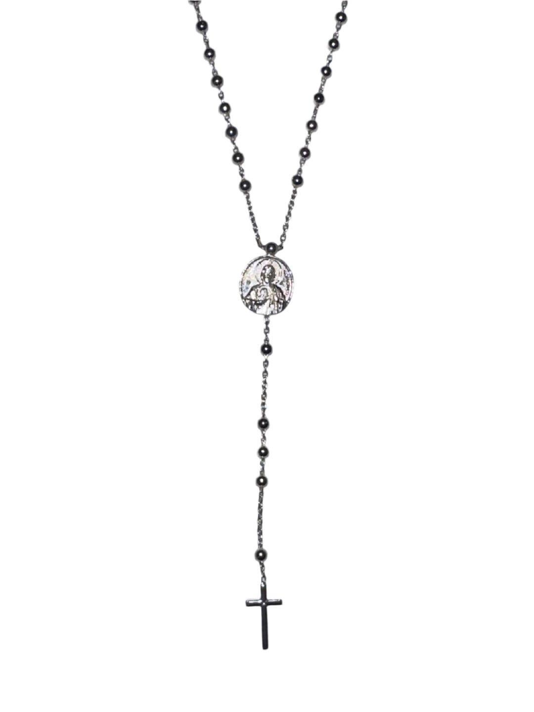 3MM Sterling Silver St. Jude Rosary with Clasp