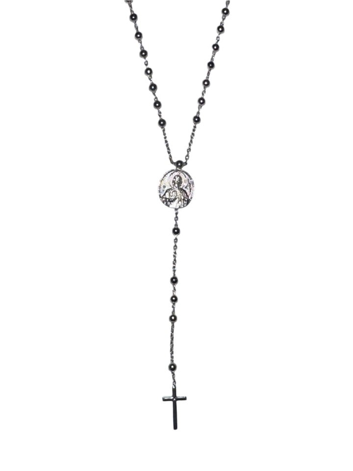 3MM Sterling Silver St. Jude Rosary with Clasp