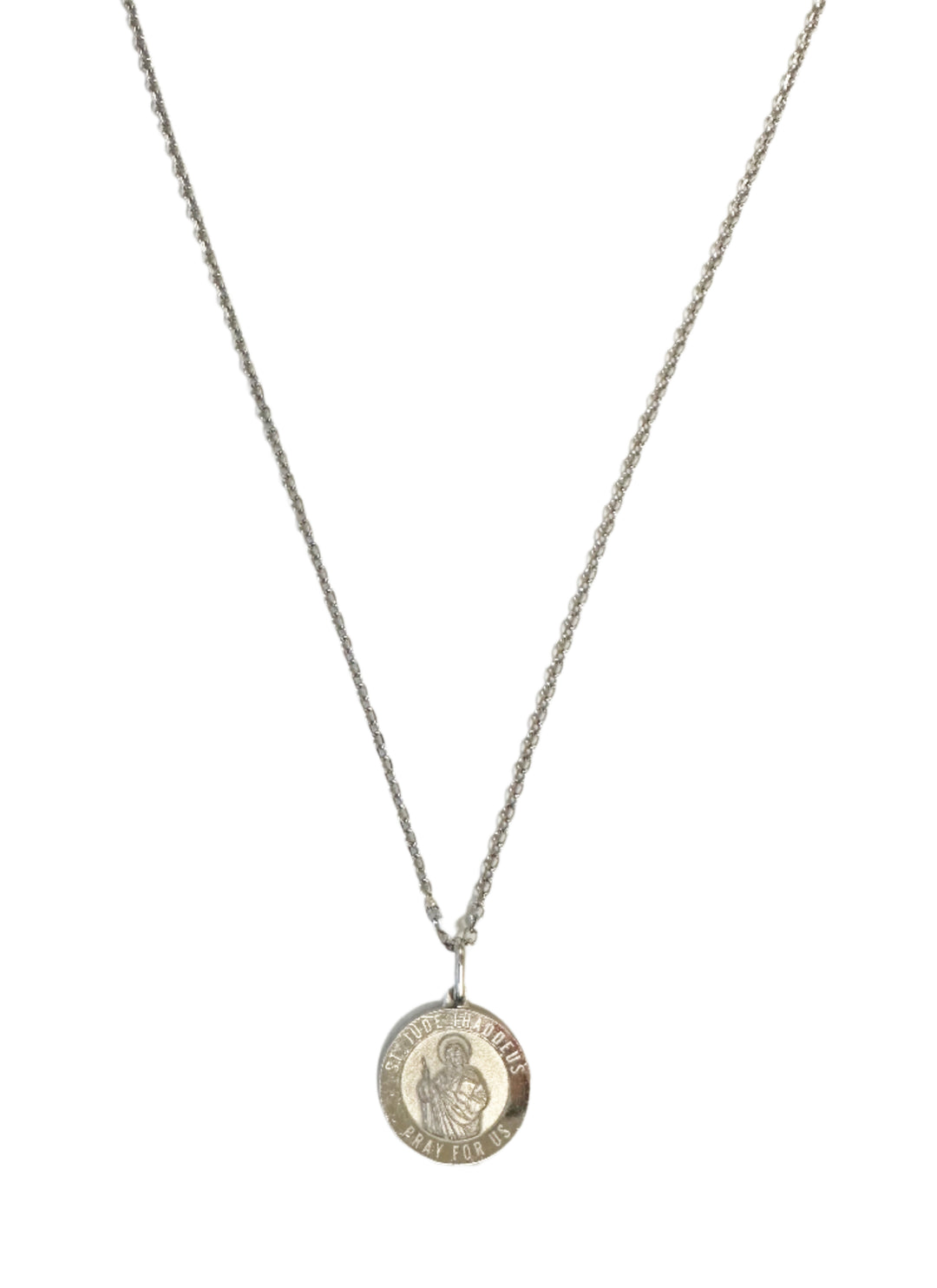 Sterling Silver St. Jude Necklace