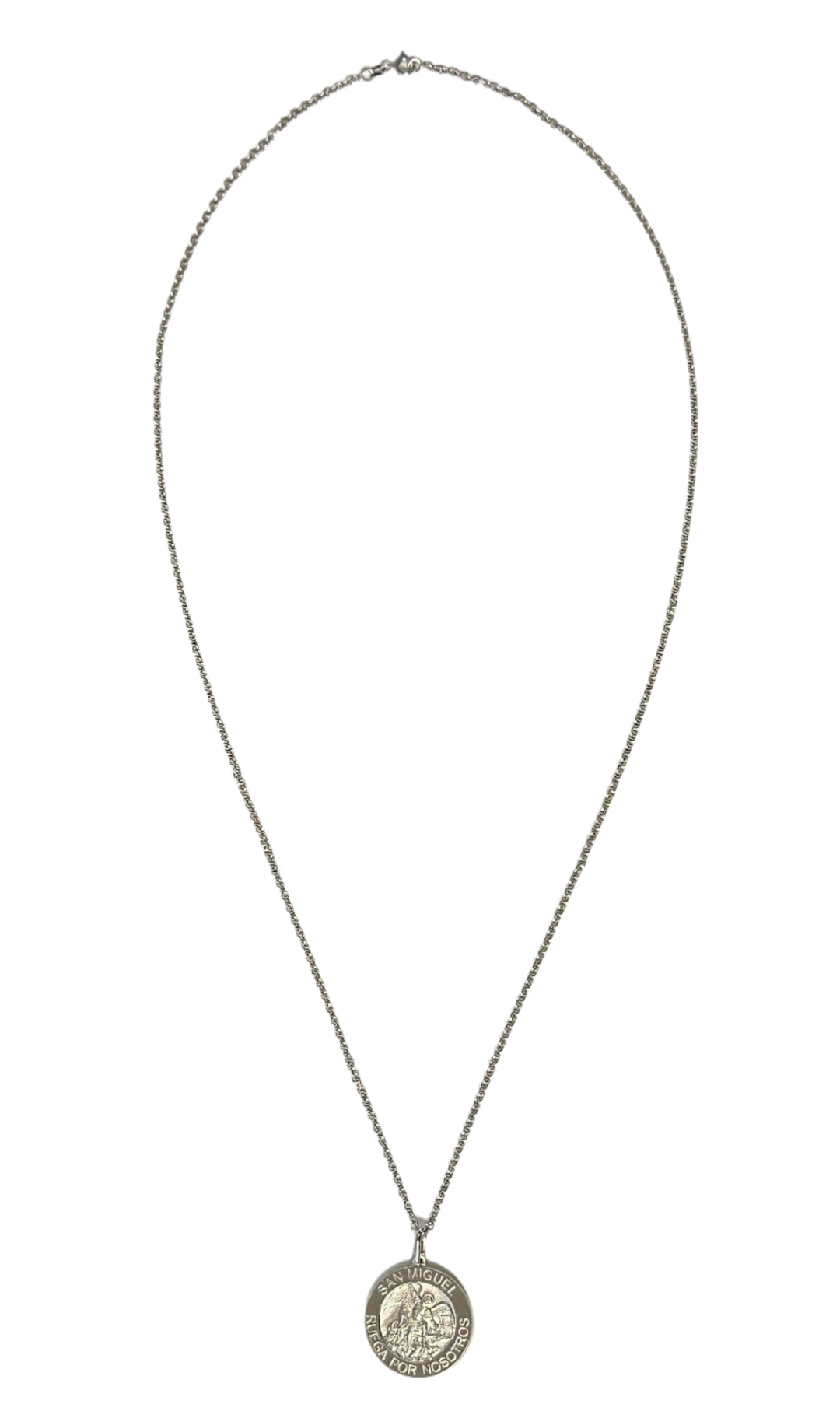 Sterling Silver San Miguel Necklace with Rolo Chain