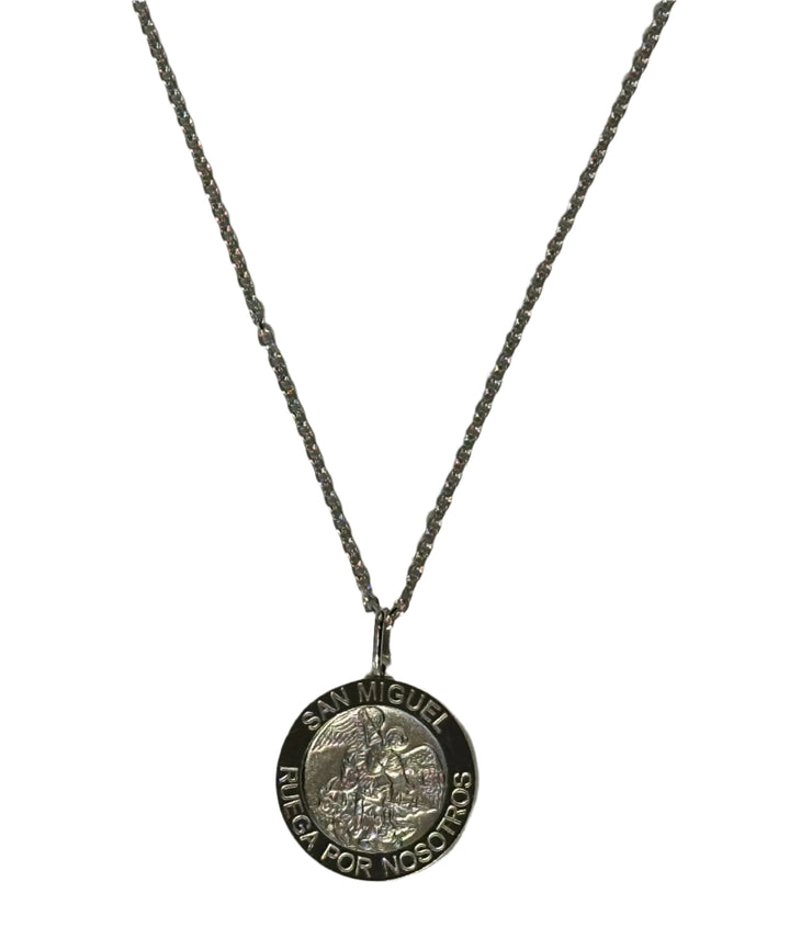 Sterling Silver San Miguel Necklace with Rolo Chain