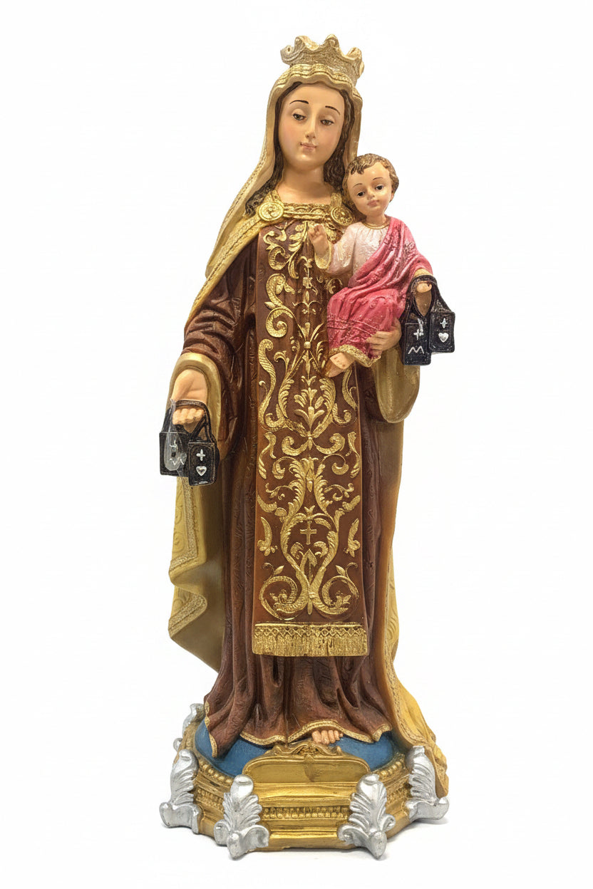 16" Our Lady of Mount Carmel Statue