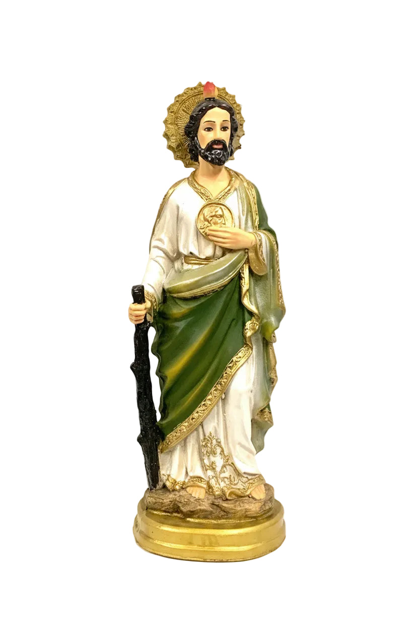 12.5" St. Jude Resin Statue