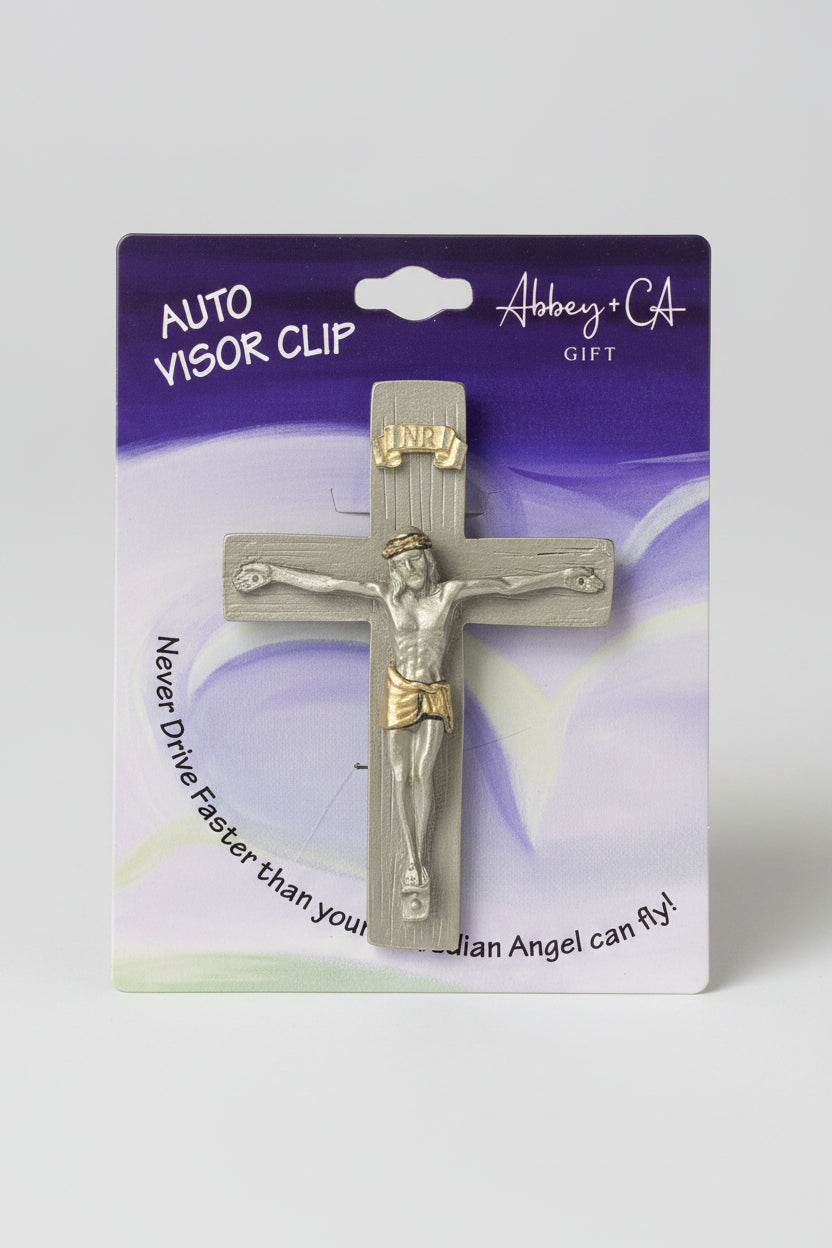 Crucifix Visor Clip