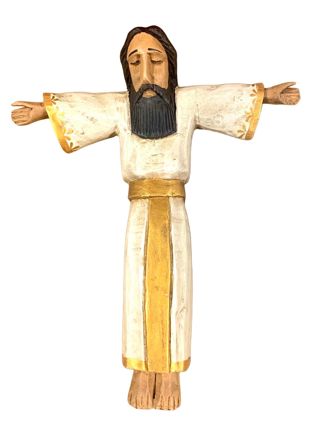 16" Wooden Christ Wall Plaque