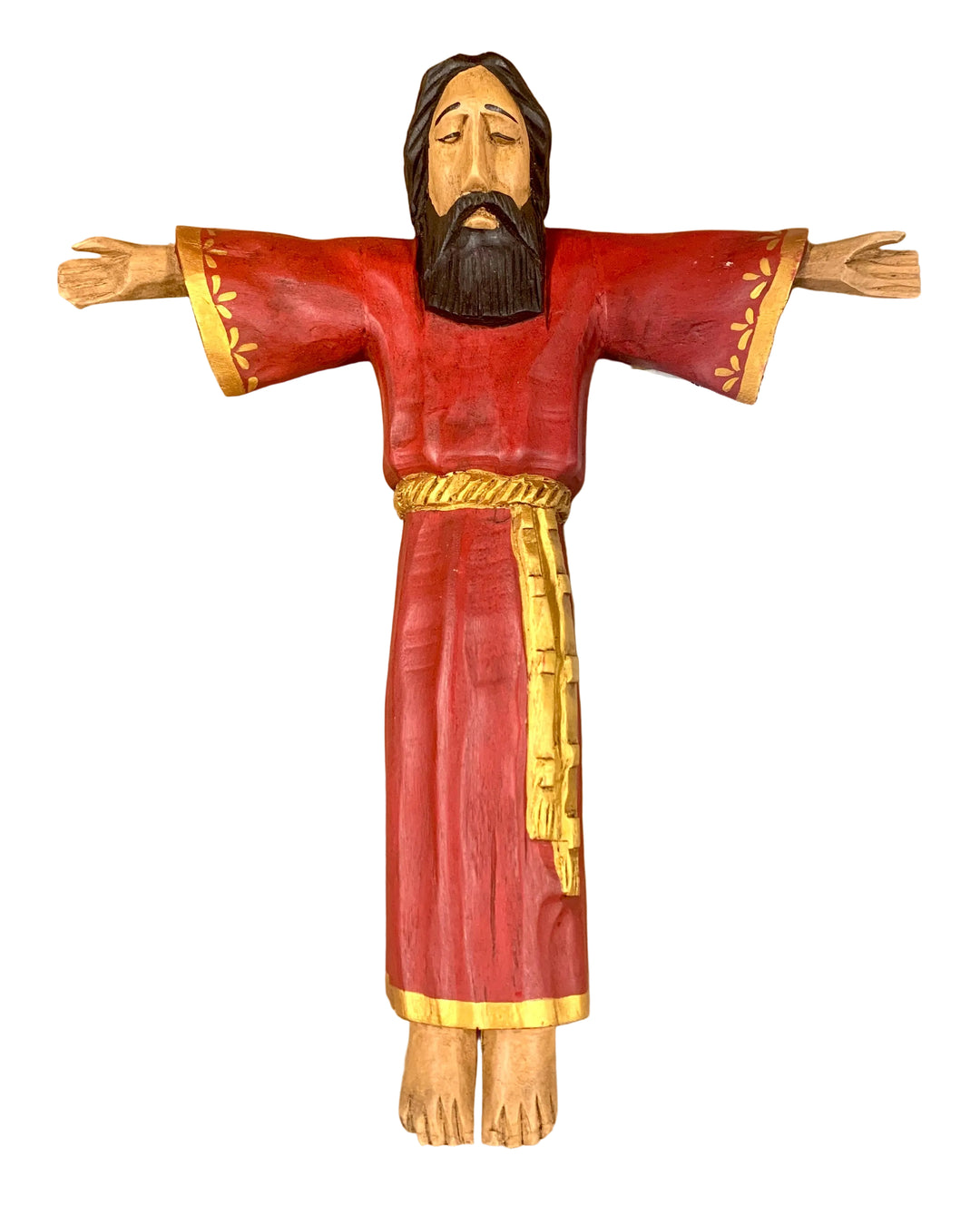 16" Wooden Christ Wall Plaque