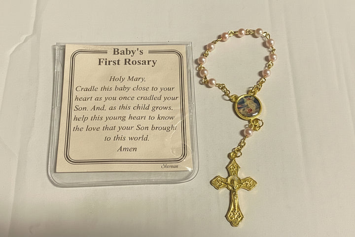 4mm One Decade Baby Rosary