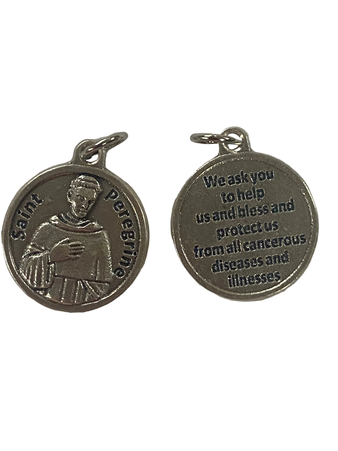 .75" Round St. Peregrine Medal