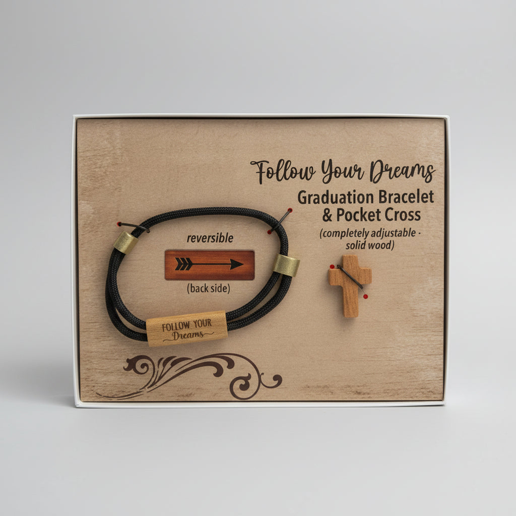 Follow Your Dreams Graduation Bracelet