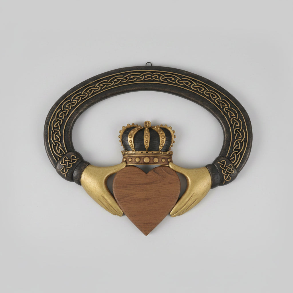 9" Wall Hanging Claddagh