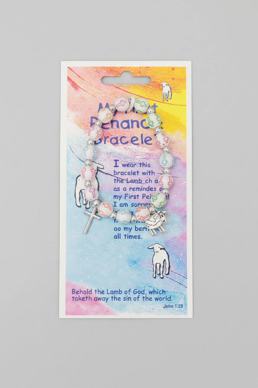 Cross Bead Bracelet
