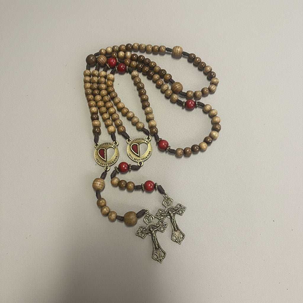 8mm Always By Your Side Rosary Set