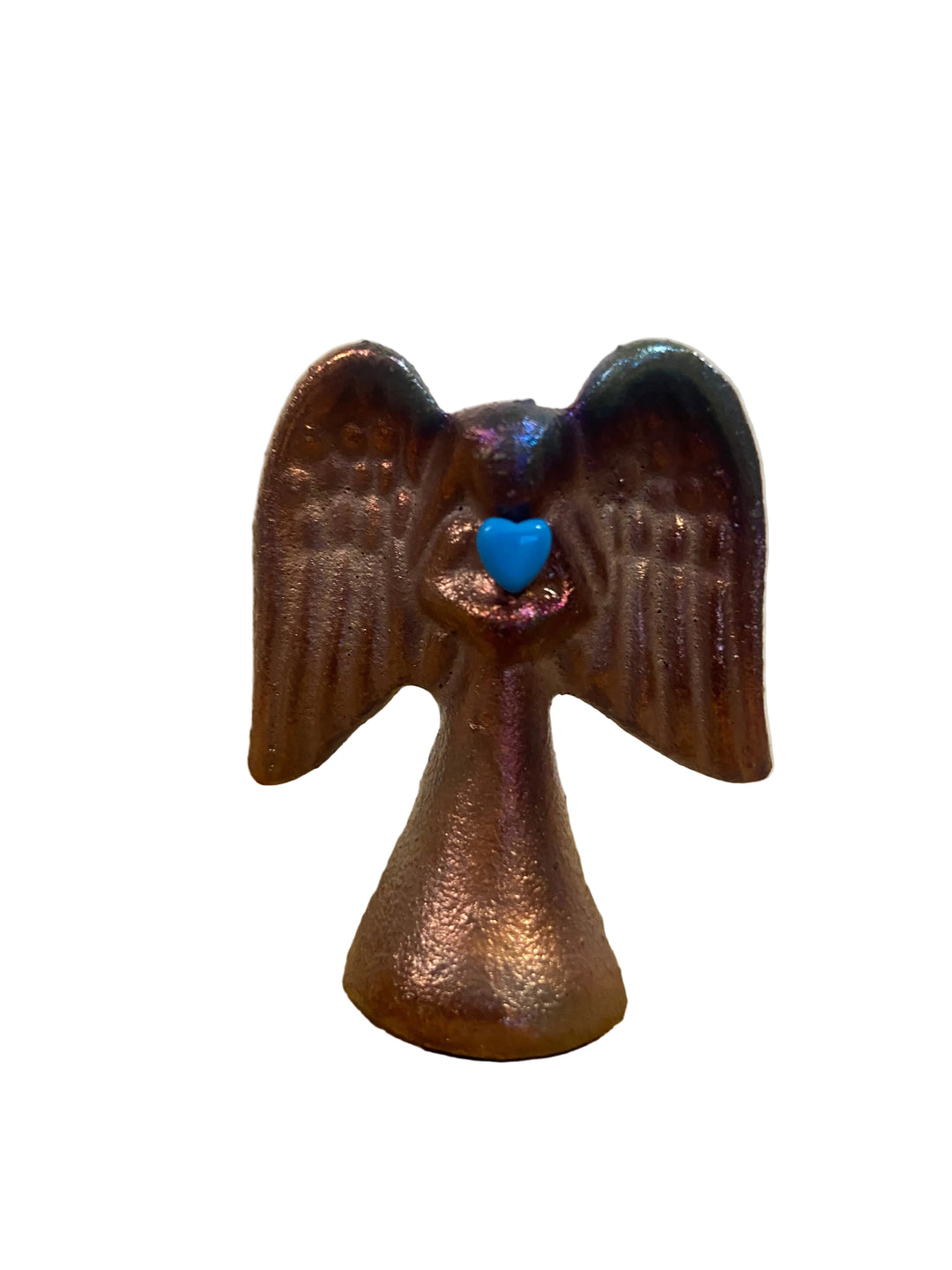 2.5" Angel Figurine with Gemstone Heart