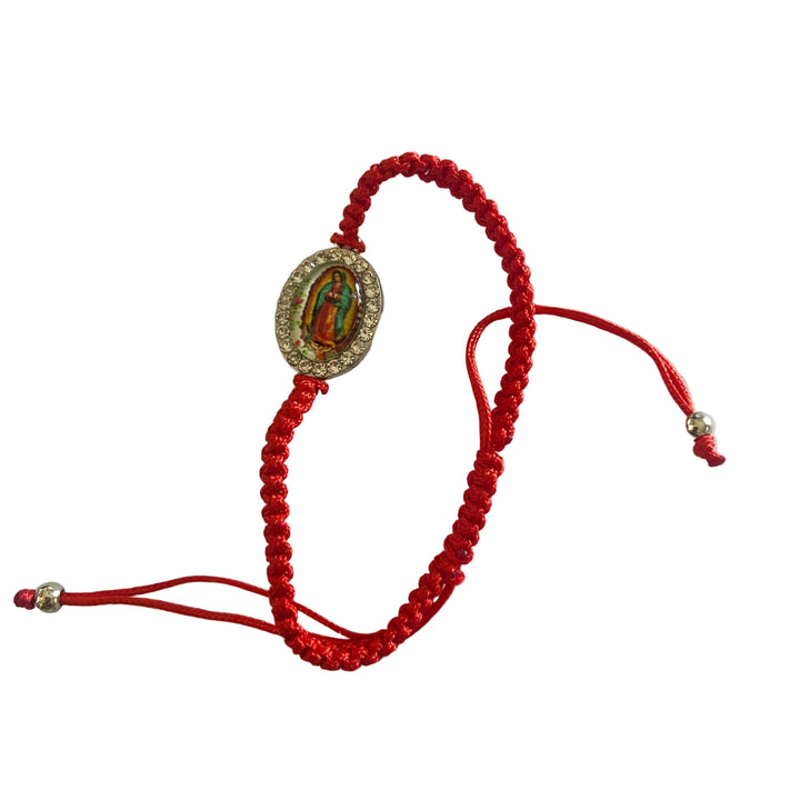 Adjustable Corded Red Bracelet
