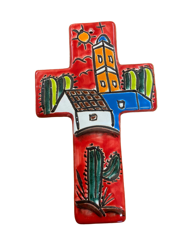 9.25" Large Talavera Cross