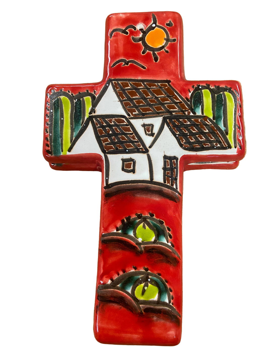 9.25" Large Talavera Cross