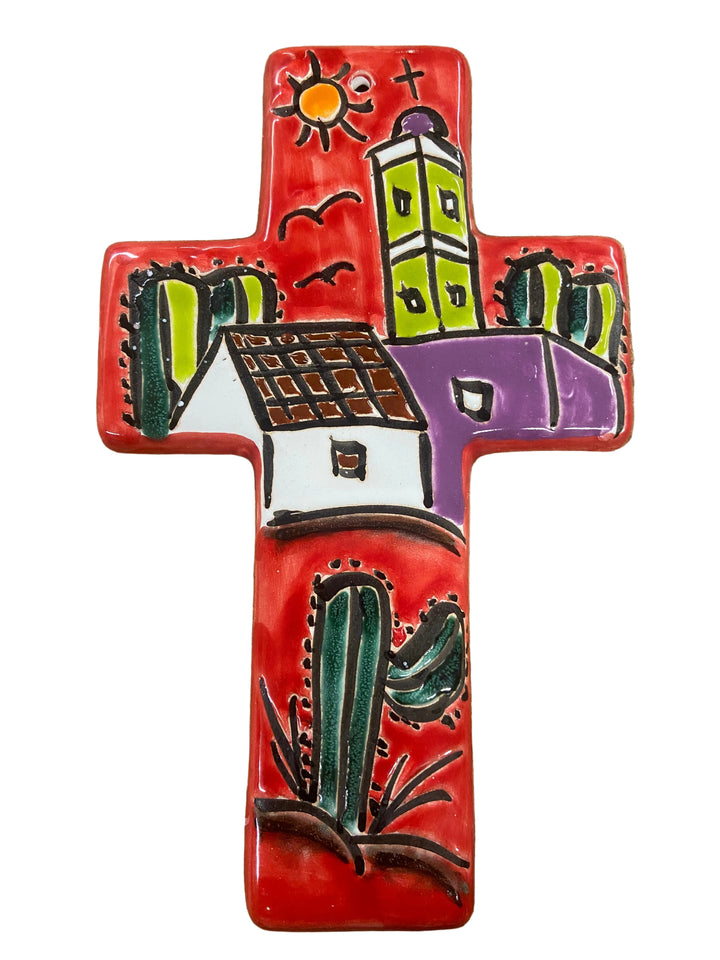 9.25" Large Talavera Cross