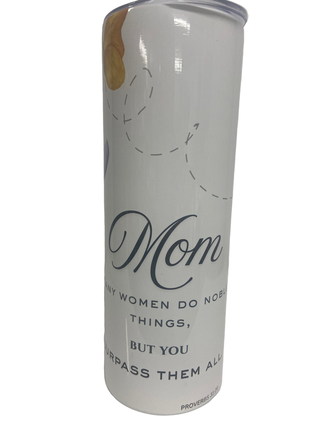 20 oz Stainless Steel Tumbler "Mom- Proverbs 31:29"