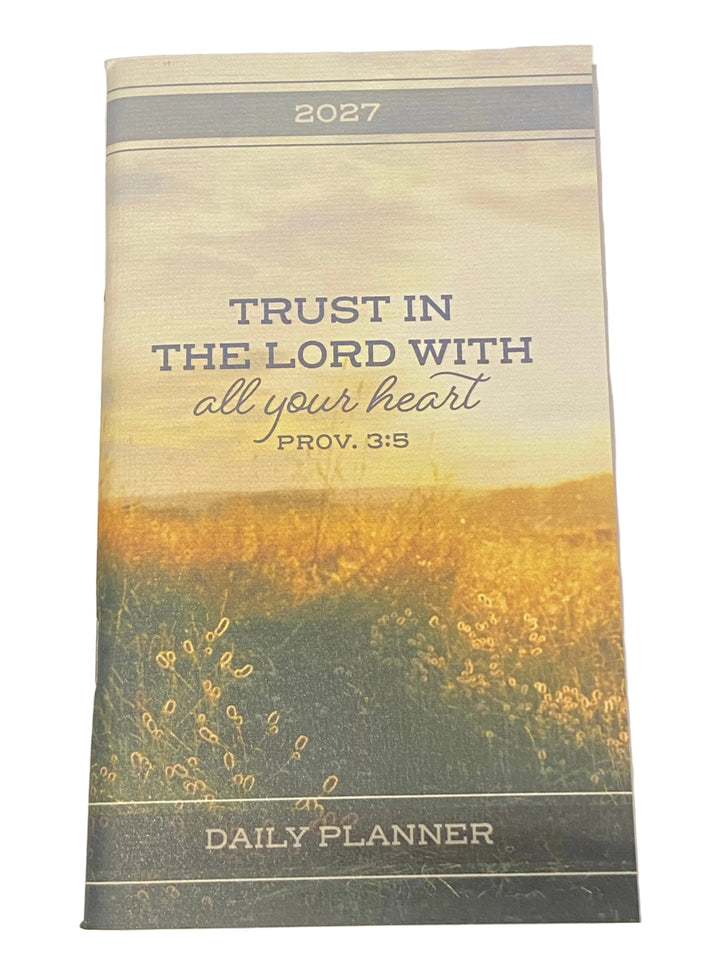 2027 Small Daily Planner Merchandiser
