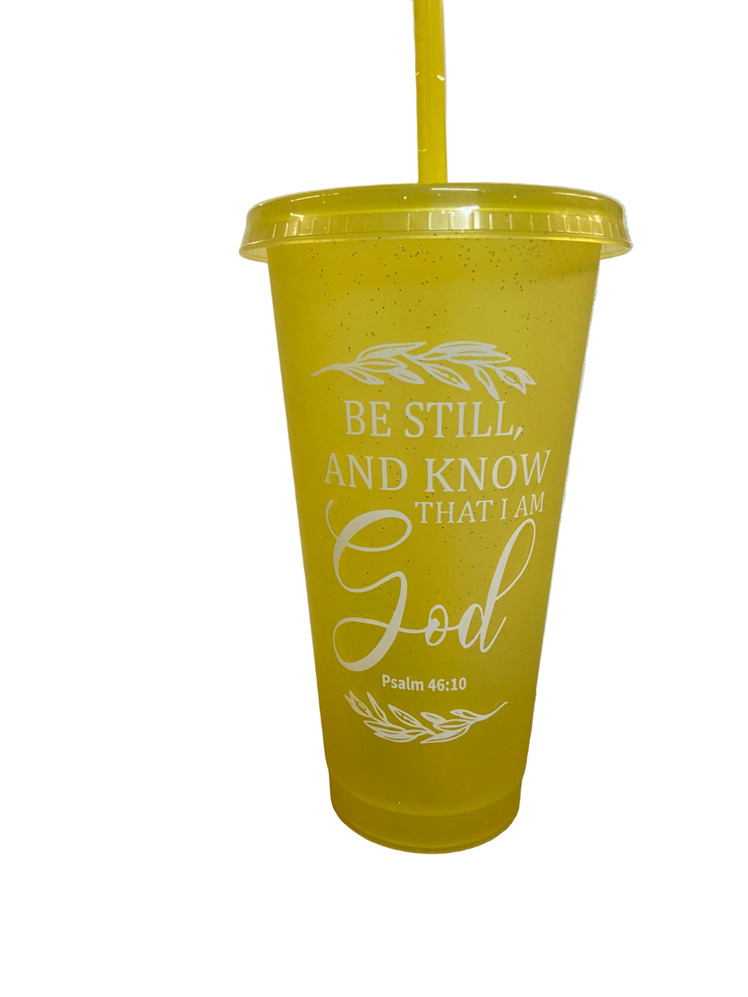 24oz  Sparkle Bible Quote Tumbler