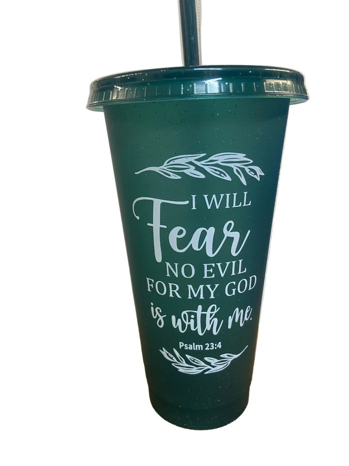 24oz  Sparkle Bible Quote Tumbler