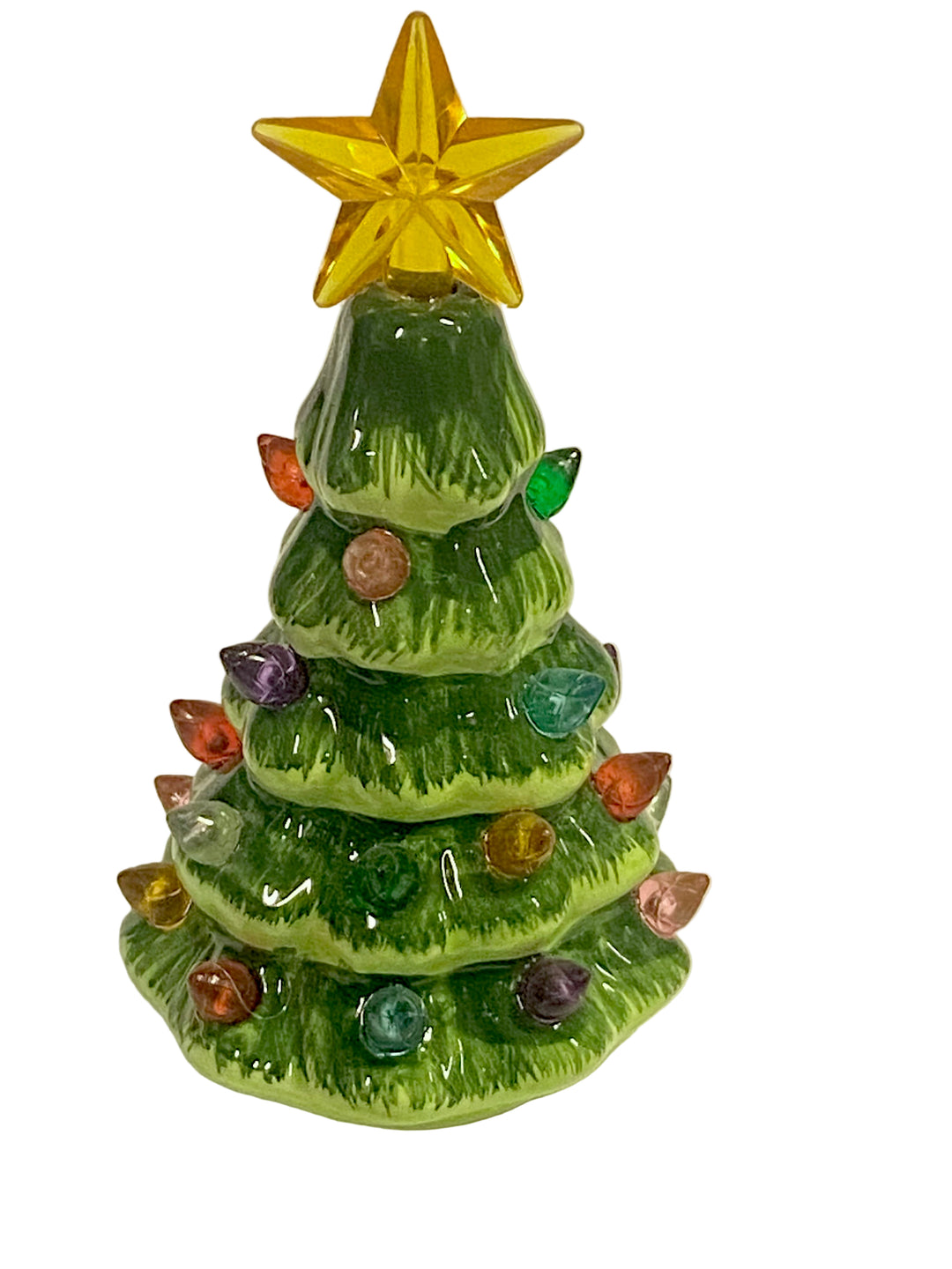 4.75" LED Ceramic Christmas Tree