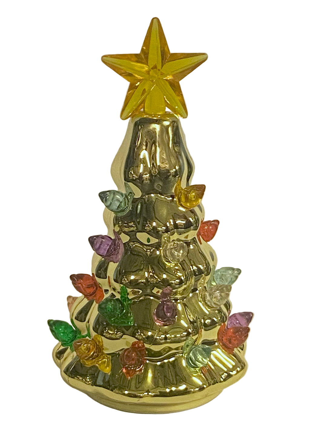 4.75" LED Ceramic Christmas Tree
