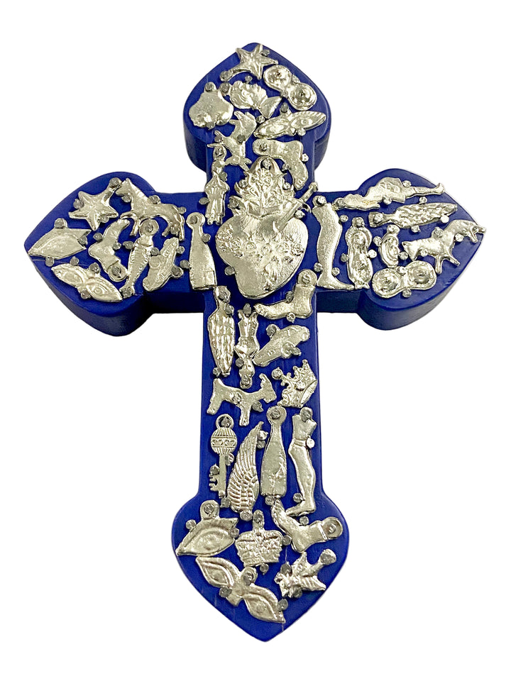 8" Medium Milagros Cross