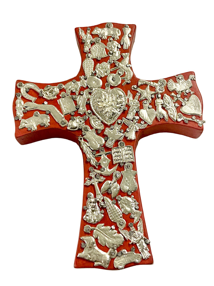 8" Medium Milagros Cross