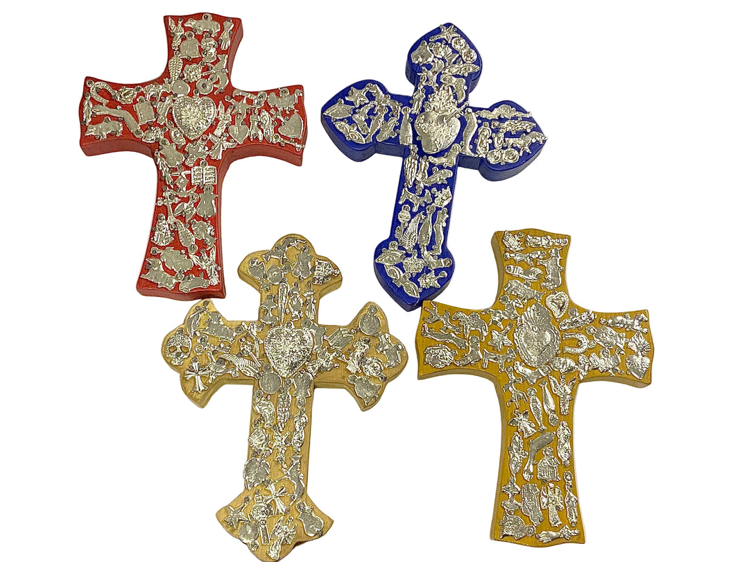 8" Medium Milagros Cross