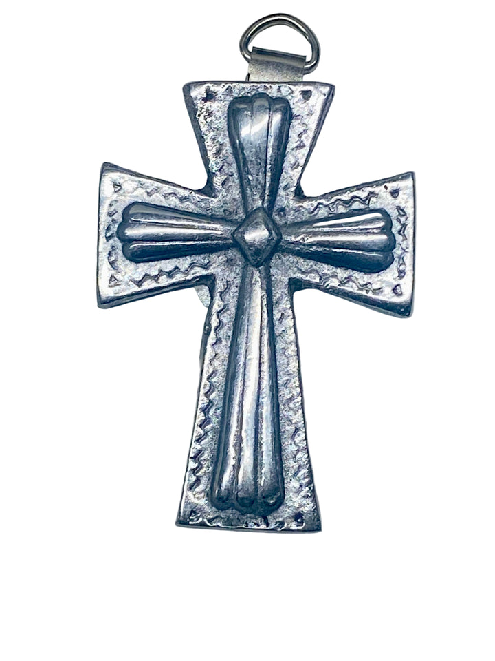 3" Mini Pewter Cross