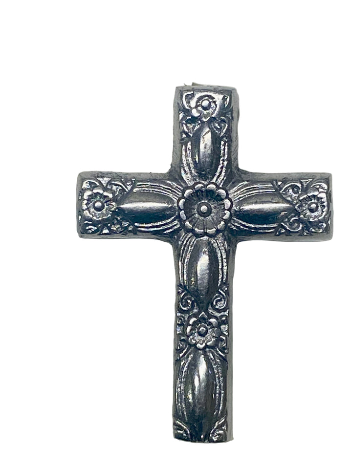 3" Mini Pewter Cross