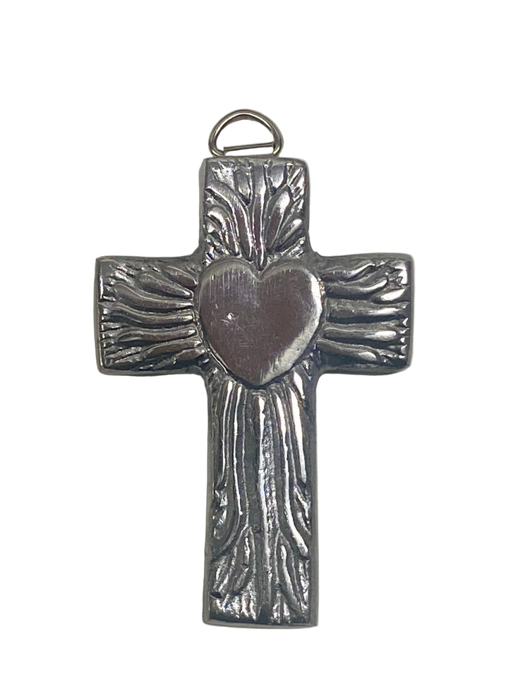 3" Mini Pewter Cross