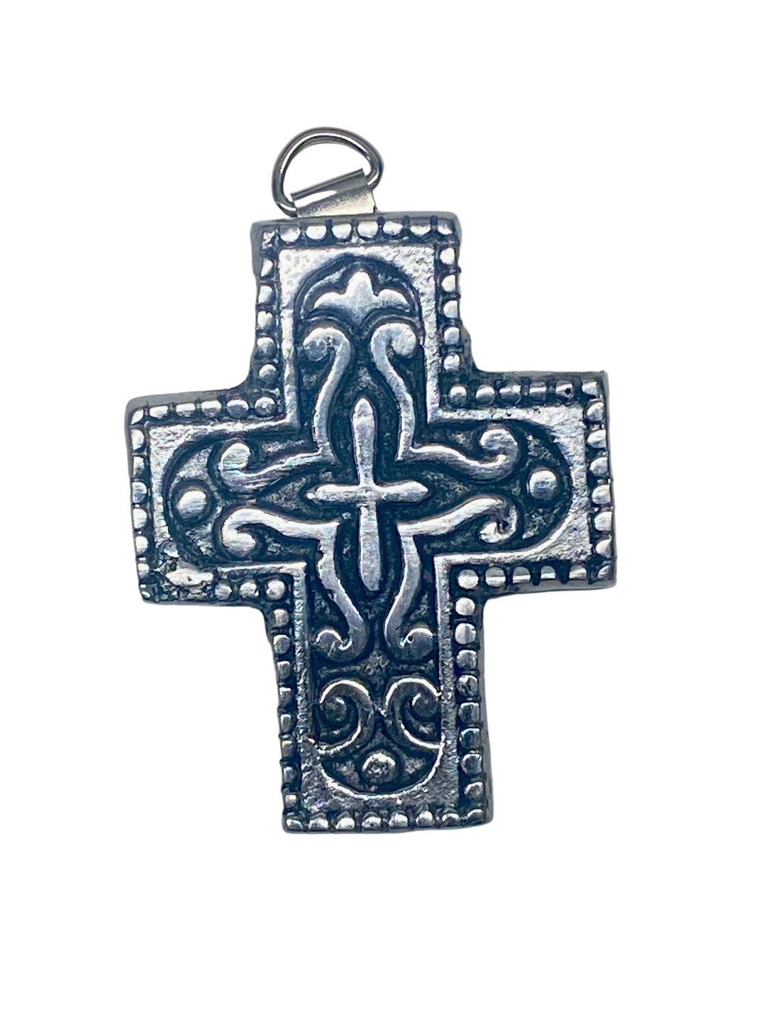 3" Mini Pewter Cross