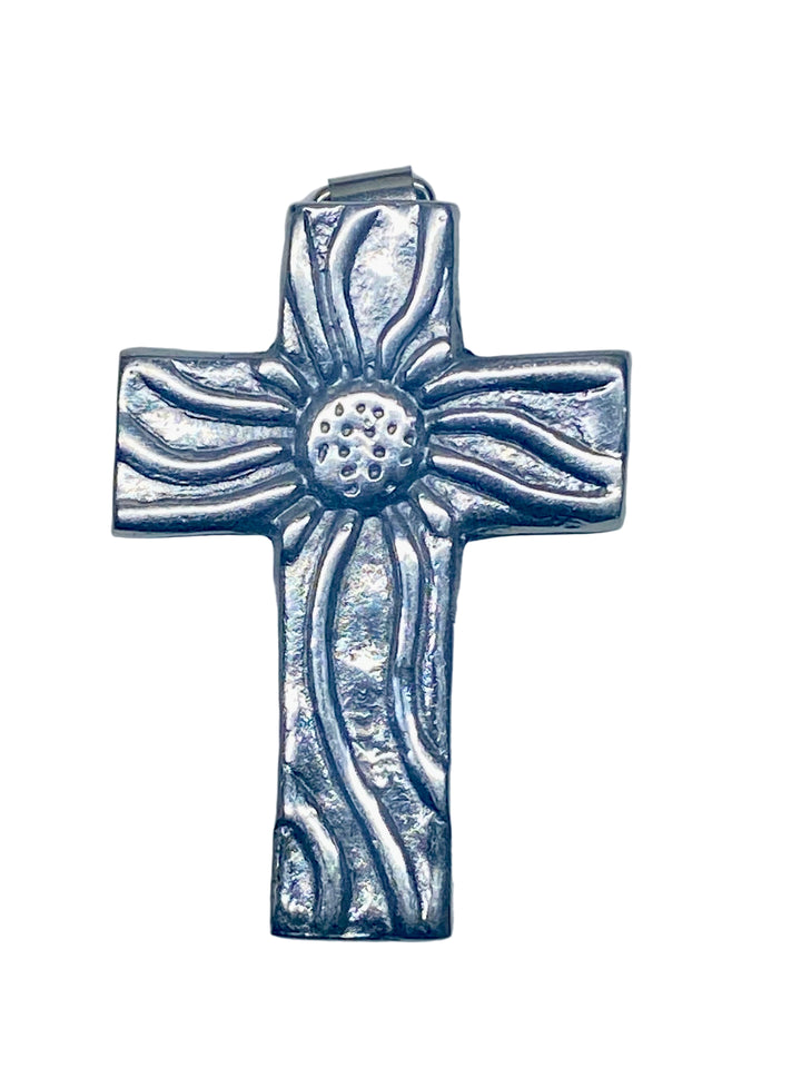 3" Mini Pewter Cross