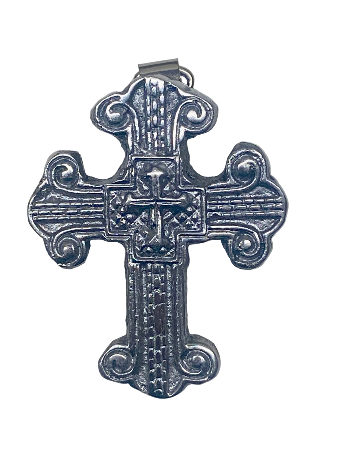 3" Mini Pewter Cross