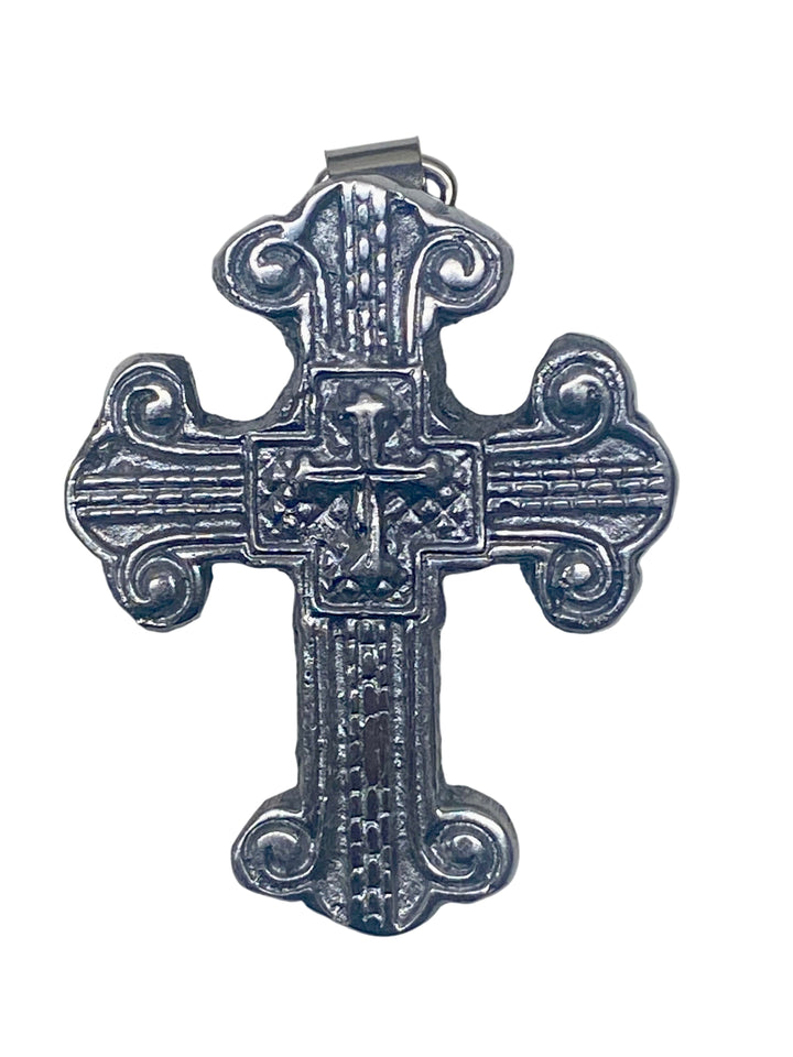 3" Mini Pewter Cross