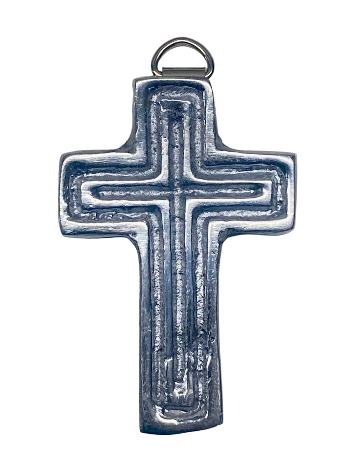 3" Mini Pewter Cross