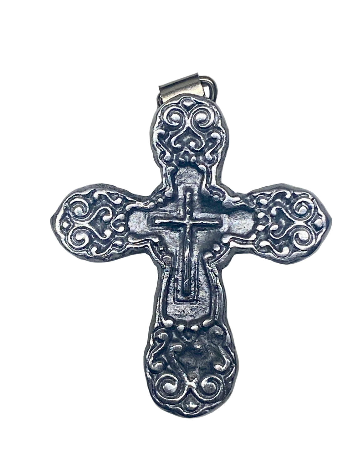3" Mini Pewter Cross