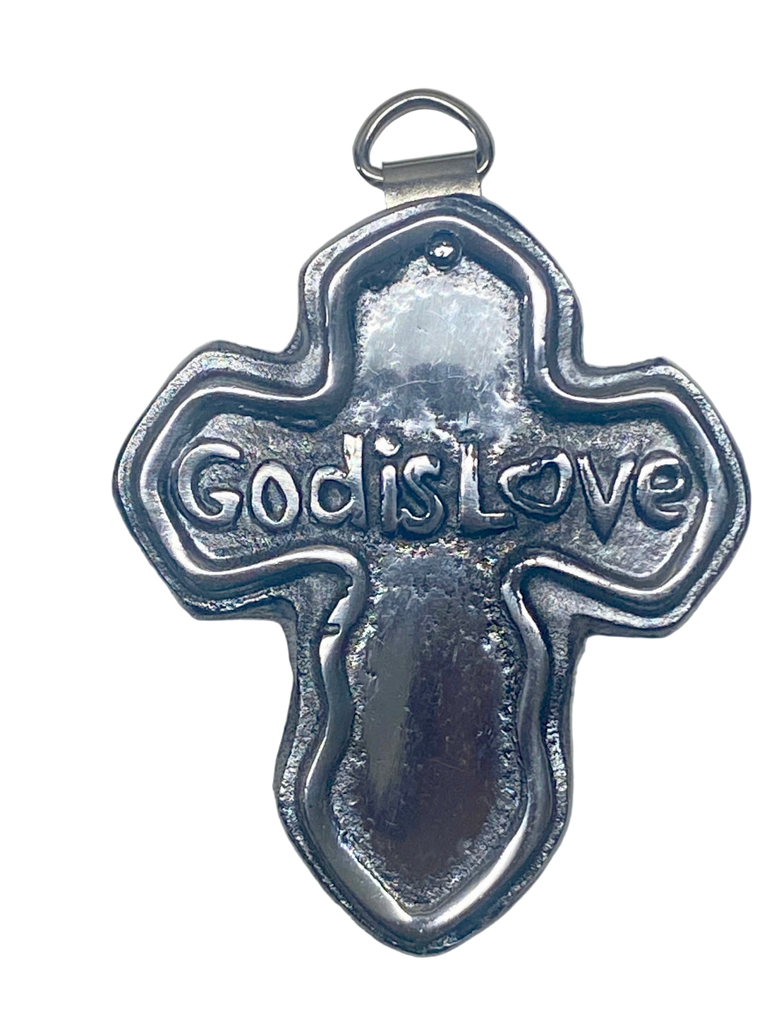 3" Mini Pewter Cross