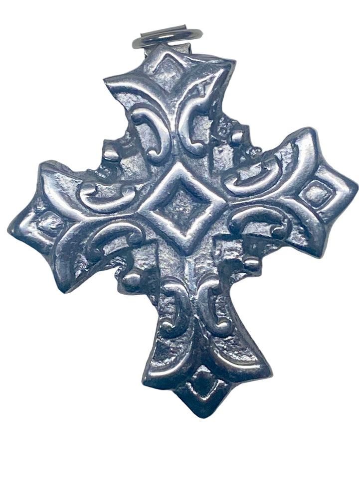 3" Mini Pewter Cross