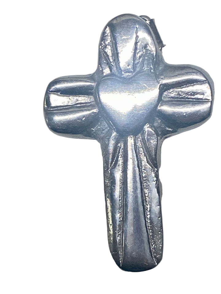 3" Mini Pewter Cross