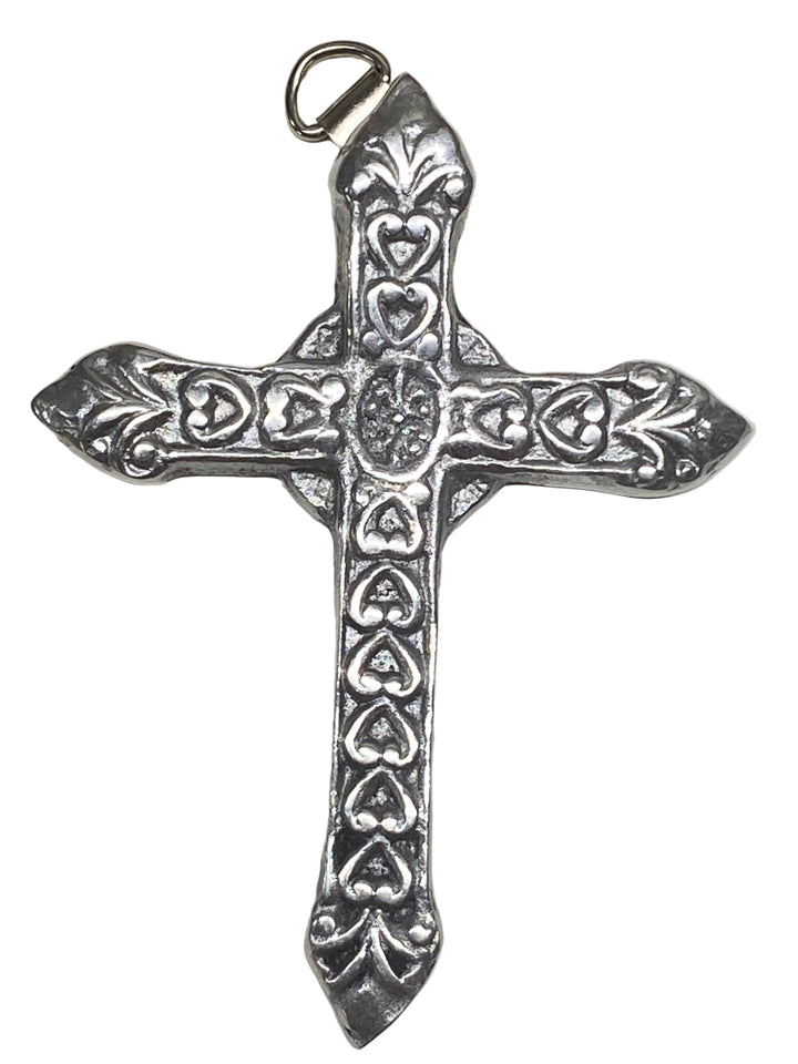 4"-5" Small Pewter Cross