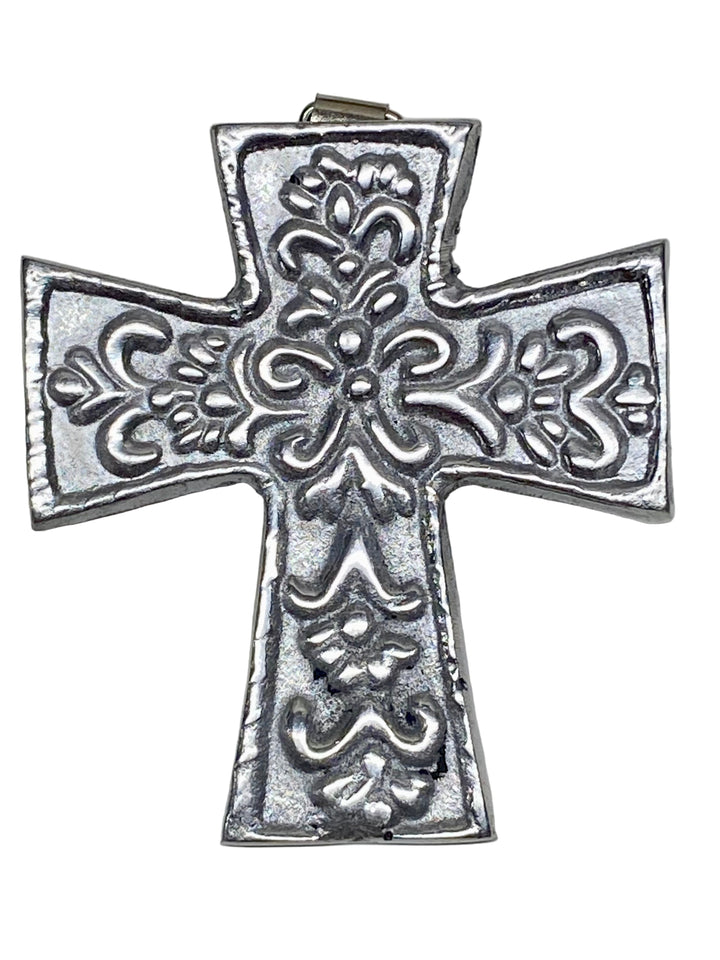 3.5"-4" Mini Pewter Cross