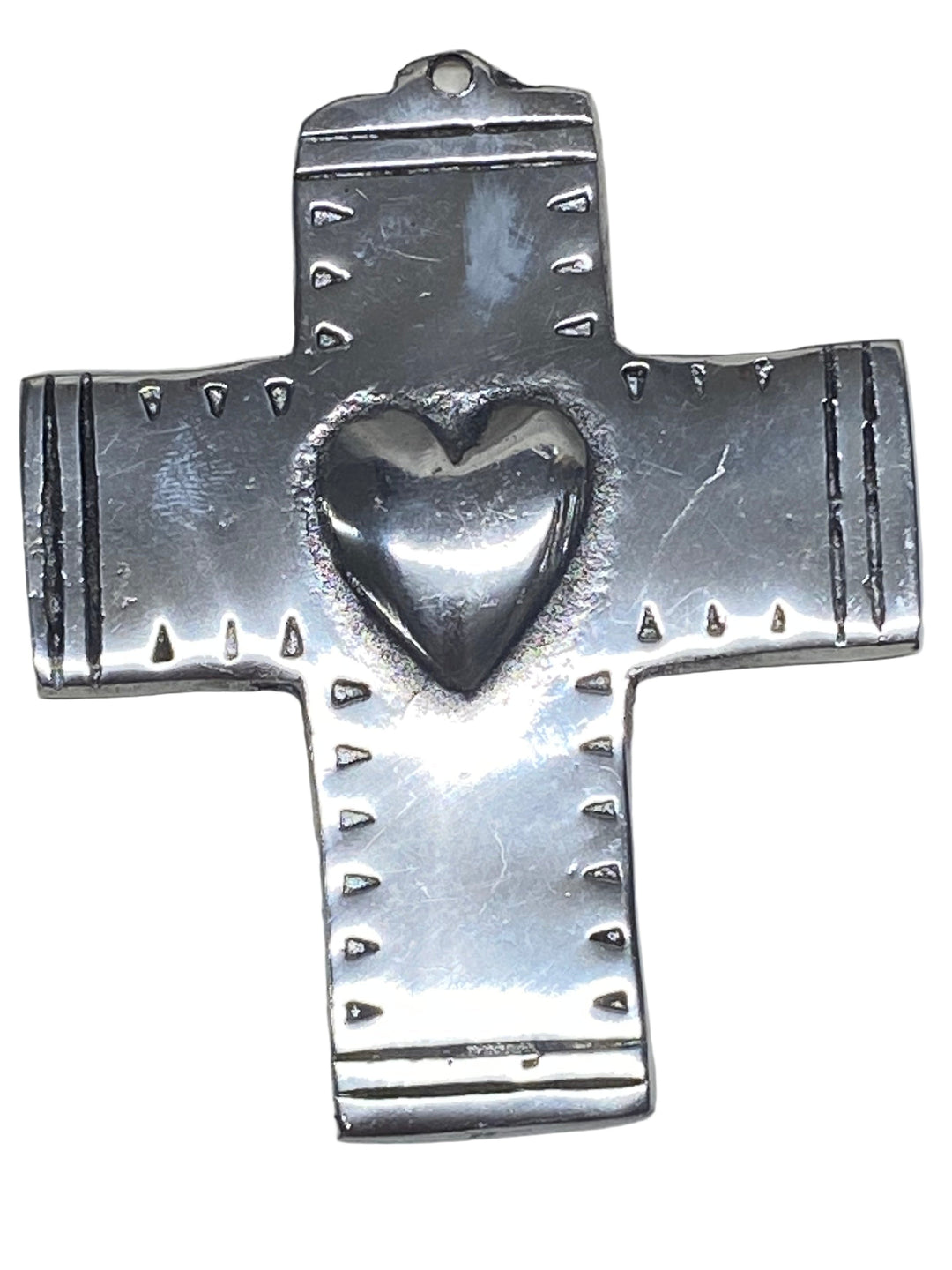 3.5"-4" Mini Pewter Cross