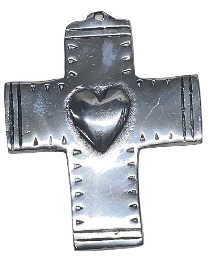 3.5"-4" Mini Pewter Cross