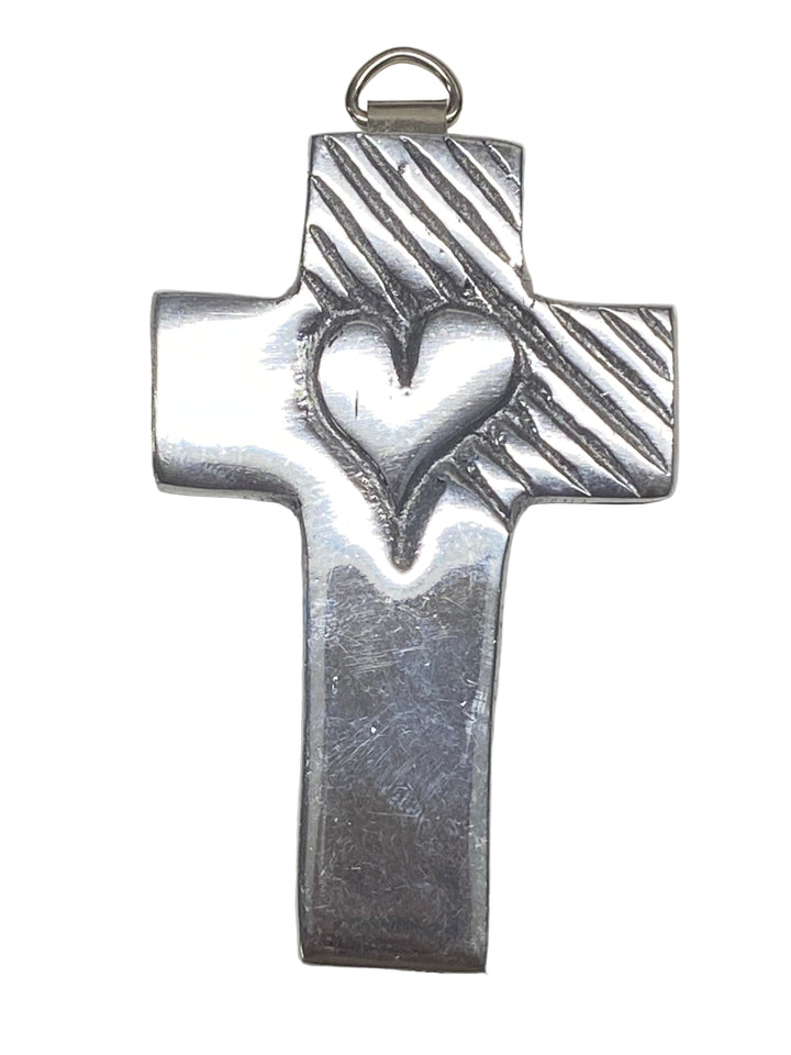 3.5"-4" Mini Pewter Cross