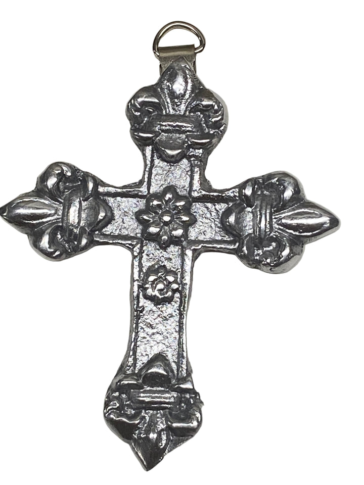 3.5"-4" Mini Pewter Cross