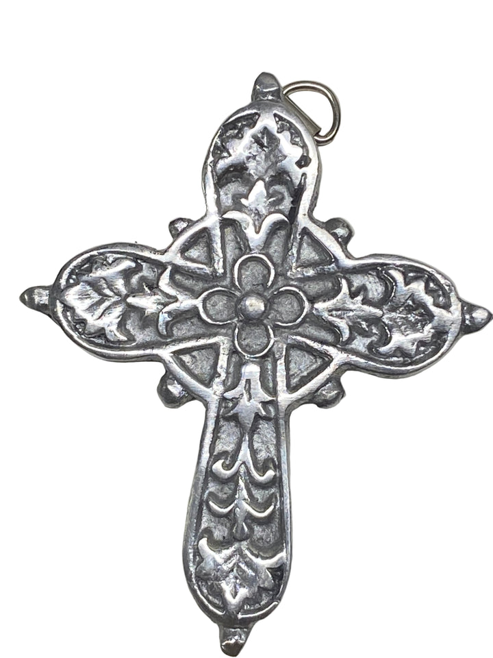 3.5"-4" Mini Pewter Cross