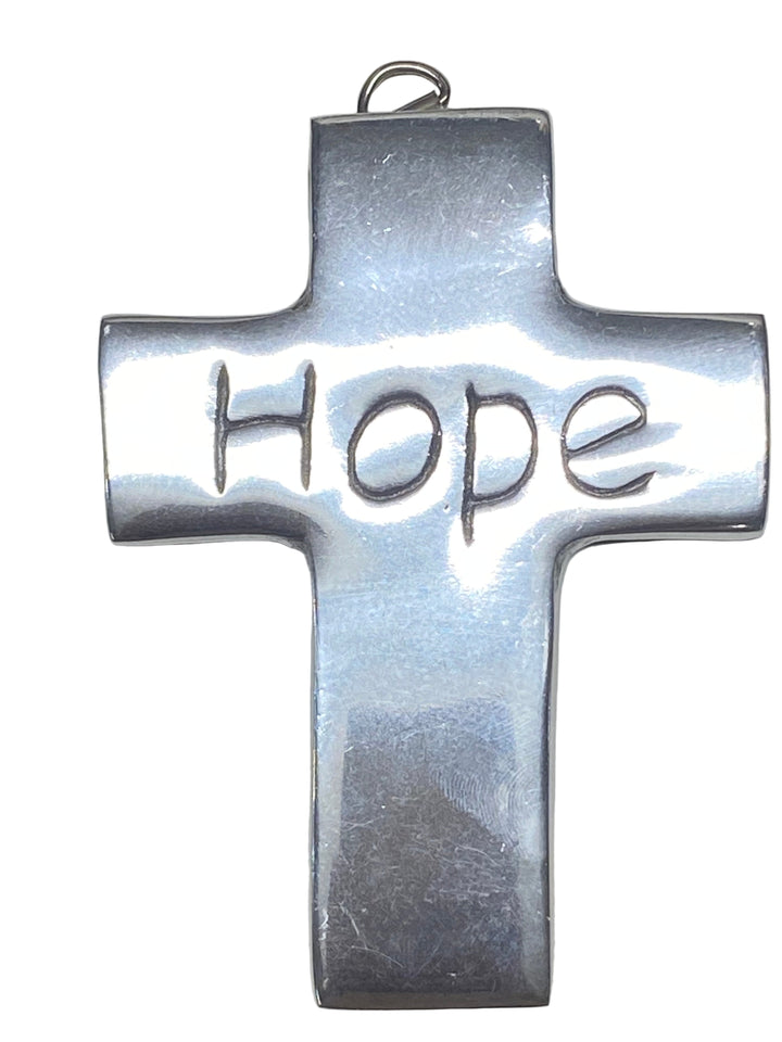 4"-5" Small Pewter Cross
